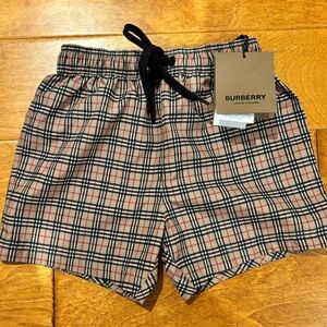 NWT Burberry Boys Swim Trunks - 2Y